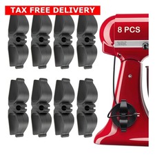 Cord Organizer for Appliances 8 Pack, Self-Adhesive Cable Holder, Black picture
