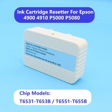 For Epson Stylus Pro4900 4910P Surecolor P5000 P5080 Ink Cartridge Chip Resetter picture
