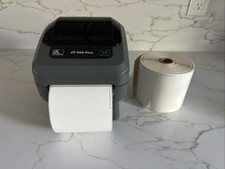 Zebra ZP 500 Plus ZP500-0103-0017 Thermal Address/Label Printer W/labels picture