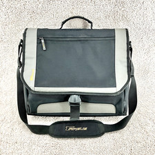 Targus CityGear Miami Padded Messenger Case for up to 17-Inch Laptops Black Gray picture