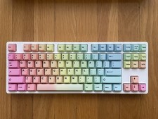 Drop Expressions PRISM Mechanical Keyboard 87 Keys Rainbow Keys Backlit picture