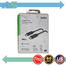 Belkin Connect INZ003bt1MBK Thunderbolt 4 Cable 3.3 ft Lightning-Fast Power picture