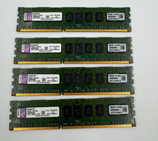 Kingston 16GB 4x4GB DDR3-1600 ECC RDIMM KTD-PE3168/4G 240-Pin Server RAM picture