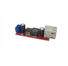 1pc Dual USB Output DC-DC Step Down Power Module 9V/12V/24V/36V to 5V USB 3A NEW picture
