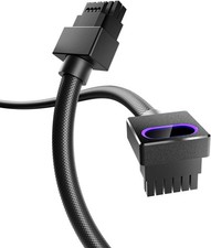 AsiaHorse Hydrus-16PIN 12VHPWR Modular Cable, 90 Degree Adapter TYPE B Black picture