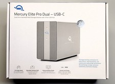 NEW 2.0TB OWC Mercury Elite Pro Dual *SSD* with 3-Port Hub 2-Drive RAID *READ* picture