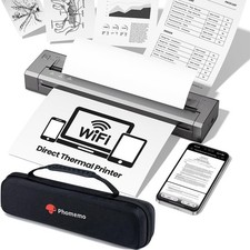Phomemo AirPrint Portable A4 Printer, G100 Pro Direct Print for Travel US Letter picture
