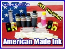 Deluxe Ink Refill Kit for HP 62-61-60-901 Cartridges picture