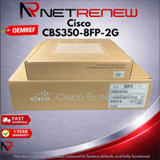 Cisco CBS350-8FP-2G Refresh  8 Port PoE Smart Eligible Switch picture