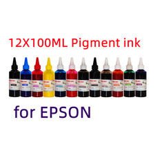 12X100ML Premium Pigment refill ink for P9570 P7570 printer -sample picture