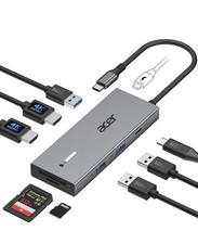 Acer USB C Docking Station Dual HDMI 4K@60Hz, 9-in-1 Laptop Dock 100W PD picture