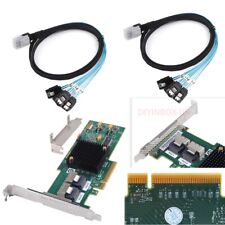 LSI SAS2008 9200-8i IT Mode For ZFS FreeNAS unRAID 6Gbps SATA HBA W/ 2 SAS Cable picture