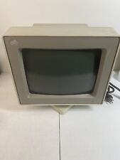 IBM 8503 8503001 Greyscale Monochrome Monitor Vintage Rare POWERS ON picture