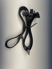 PCI-E 6 Pin to 4 SATA Power Supply Cable For Corsair RM1000e/RM850e/RM750e PSU picture