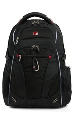SwissGear 6752 ScanSmart Laptop Backpack Black TSA Friendly Tech Bag SA6752 picture