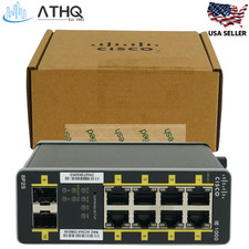 Cisco IE-1000-8P2S-LM Industrial Ethernet Switch 8x PoE+ 2x 1G SFP DIN Refresh picture