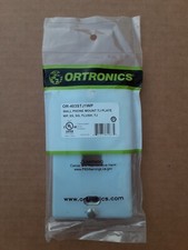 Ortronics TracJack 1-Port Stainless Steel Faceplate OR-403STJ1WP NEW picture