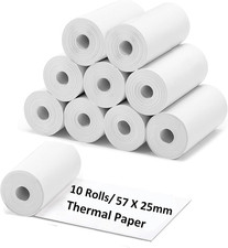 10 Rolls Refill Paper for Kids Camera Instant Print - Photo Printer Thermal picture