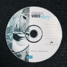 1996 Rare Strata VideoShop Software Application CD-ROM Vintage Editing picture