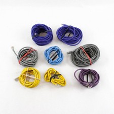 Lot of 8 Ethernet Network Patch Cables Mixed picture
