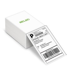 Nelko Genuine 4x6 Direct Thermal Shipping Label (Pack of 500 Fan-Fold Labels), 4 picture