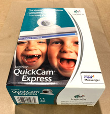 Vintage Logitech QuickCam Express USB Webcam New Sealed Box Y2K Retro Tech NOS picture