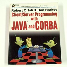 Client/Server With Programming Java And Corba No CD-Rom 1997 Vintage Book AG617 picture