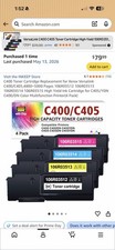INKEEP Compatible Xerox VersaLink C400/C405 Toner 4pk BK/C/M/Y 106R03512-15 picture
