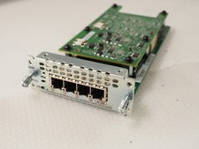 Cisco NIM-4FXO V01 Network Interface Module FXO for ISR 4000 Series Routers picture