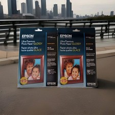 2 Ultra Premium Glossy Photo Paper 5X7 20 Sheets Instant Drying Heavyweight picture