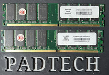 DDR 400MHz 512MB x2 PC-3200 Desktop RAM 1GB Total Memory AVM6464U39C34005MT picture