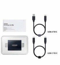 NEW Samsung T5 Portable SSD - 1TB - USB 3.1 External SSD (MU-PA1T0B/AM) picture