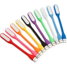 6 PCS USB Portable LED Lamp Night Light Small Round Lamp Computer Mobile Power picture