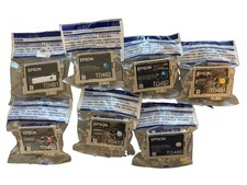 7 Genuine Epson Ink T0481-T0486 2x Cyan Stylus R200 R300 Factory Sealed picture