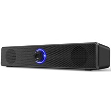 Computer Speakers, USB Powered PC Speakers Wired Stereo Desktop Speakers with 3. picture