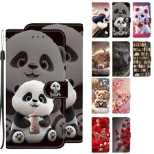 Cat Flower Bear Leopard Wallet Phone Case for iPhone 17 16 14 15 12 Pro Max Air picture