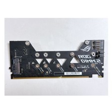 For Asus Rog M9A M10A R6A R6E M12E x399ZE MB ROG-DIMM.2 Card to 2 PCIe NVME SSD picture