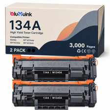 2PK Toner for  134A  with Chip - Works with LaserJet M209dw, M209d, MFP M234dw picture