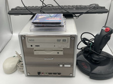 Shuttle XPC SB51G Vintage Retro Gaming Mini PC w/Extras New Powersupply Works picture