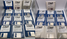 Vintage Atari ST START Magazine Floppy Disk Lot – 22 Issues (1989–1991) picture