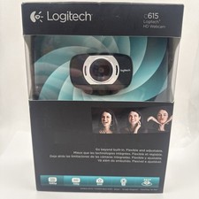 Logitech C615 Portable HD Webcam Autofocus 1080p Black USB 2.0 - New Sealed picture