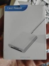 Lightning to SD/Micro SD Card Reader for iPhone iPad – WHITE – Open Box picture