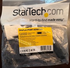 NEW StarTech Display Port Adapter DP2DM Display Port-M To Dvi Video-FM Converter picture