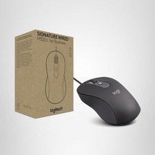 Logitech Signature Wired M520 L for Business, Optical Wired Mouse, USB-C Plug... picture