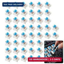 50 Pcs Mechanical Keyboard Switches, 3 Pin Clicky picture
