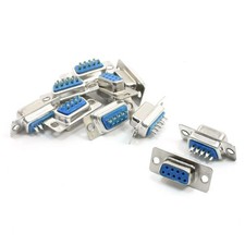 10 Pcs DB9 9 Pin Dual Line DIY Female Connector for Computer picture