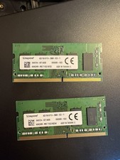 2 X Kingston 4GB 1Rx16 PC4-2666V-SCO-11 picture