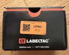 LabelTac LPR02 White Ribbon 4.33” x 984’ LabelTac 4 PRO/X New Open Box picture