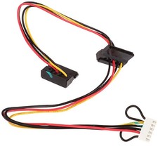 1PC 6 Pin To 2-Port HDD SATA Power Socket Cable Conector For Acer Computer USA picture