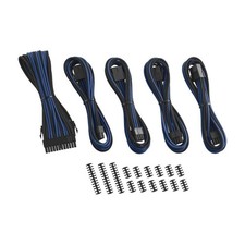 CableMod 8+8 Series Classic ModFlex Cable Extension Kit - Black + Blue picture